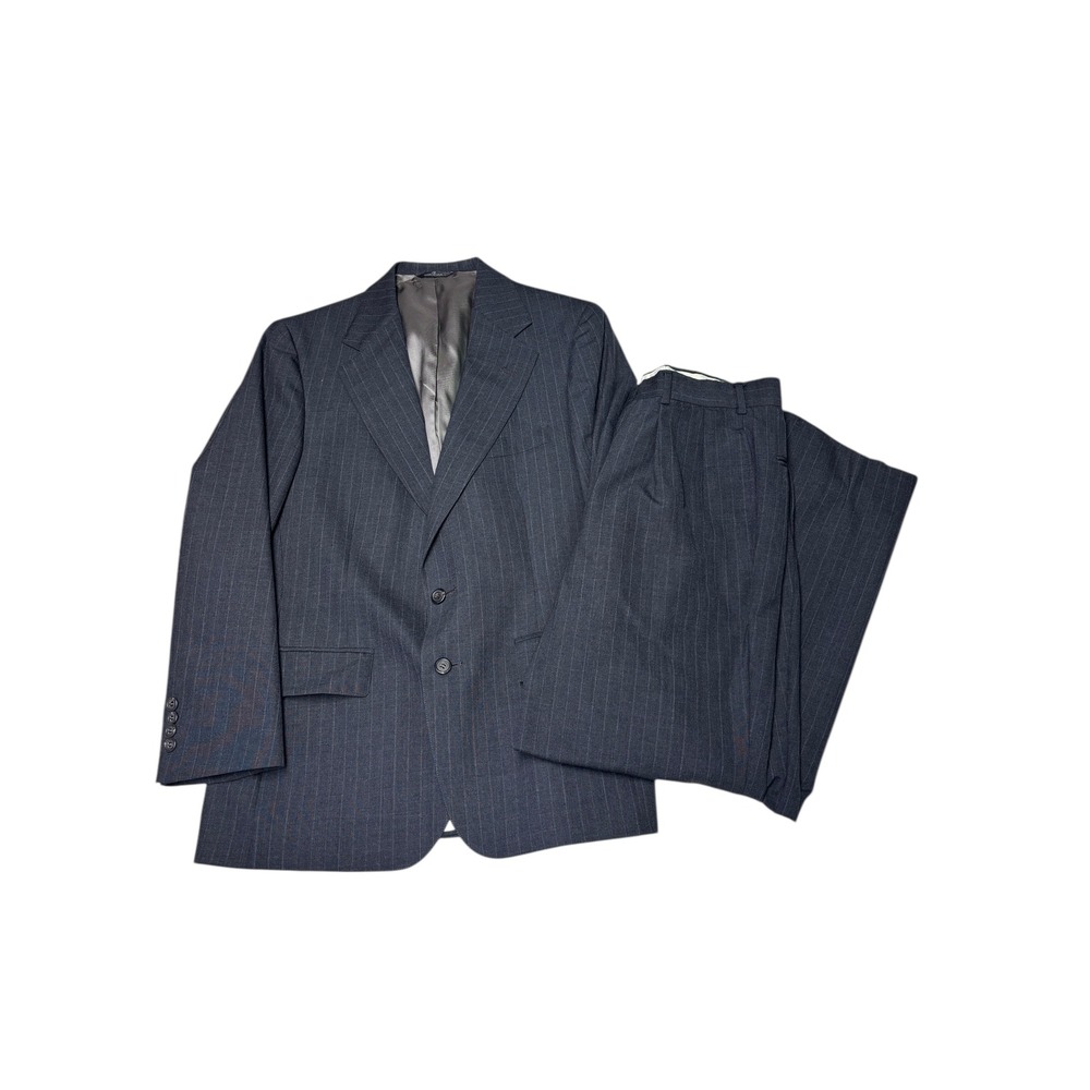 Polo University Club Ralph Lauren Suit‎ Mens 43S Long Wool Blazer Pants Set USA